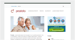 Desktop Screenshot of e-prostata.com